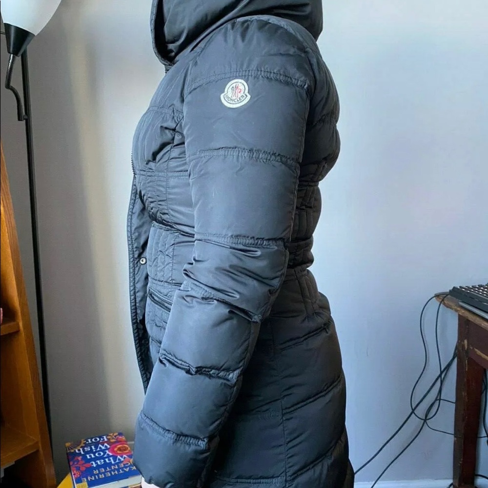 Moncler Black Down Puffer Winter Jacket Coat - 0